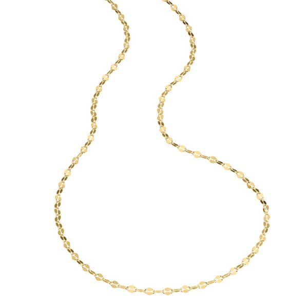 Collier ohne Stein 925 AG gelb vergoldet
