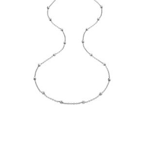 Collier ohne Stein 925 Ag rhodiniert