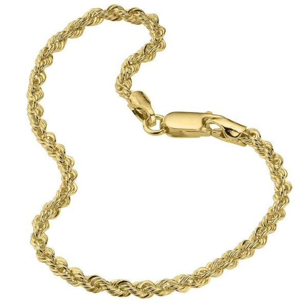 Armband 925 AG gelb vergoldet