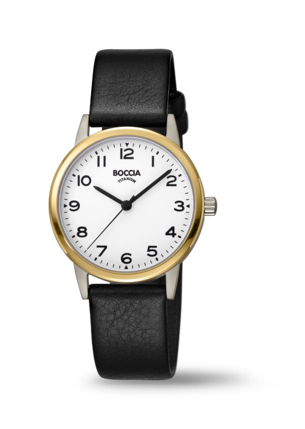 Damenuhr analog Titan Bicolor