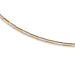 Collier ohne Stein Titan Bicolor