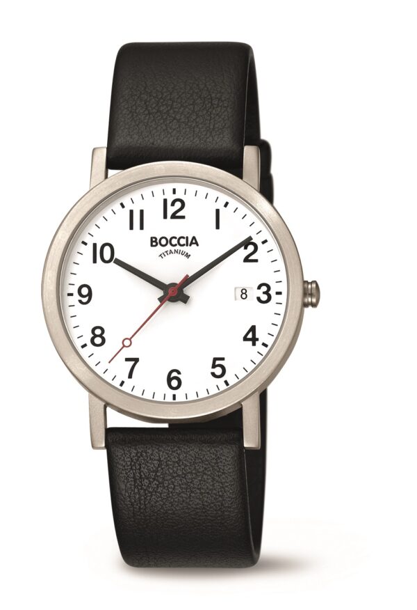 Herrenuhr analog Titangehäuse