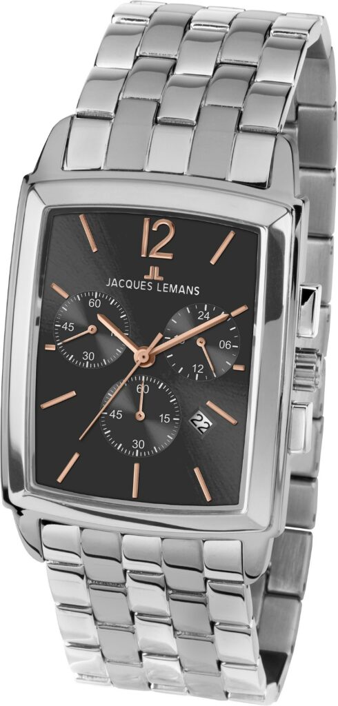 Herrenuhr analog Edelstahl