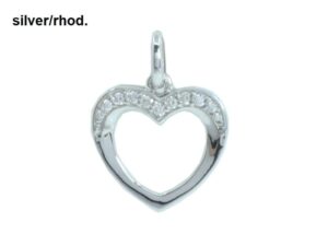 Collier mit Behang 925 Ag rhodiniert