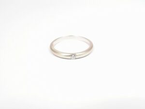 Damenring Solitär 585 WG