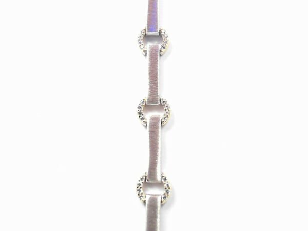 Armband 925 AG bic. gelb/weiss