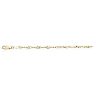 Armband 925 AG gelb vergoldet