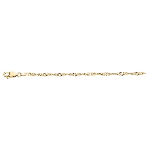 Armband 925 AG gelb vergoldet