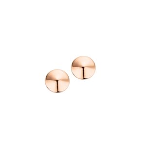 Ohrstecker ohne Stein 925 Ag Rosé vergoldet