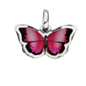 Kinderanhänger Schmetterling 925 Ag rhodiniert