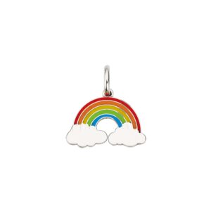 Kinderanhänger Regenbogen 925 Ag rhodiniert