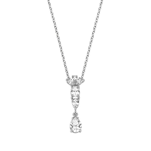 Collier mit Behang 925 Ag rhodiniert
