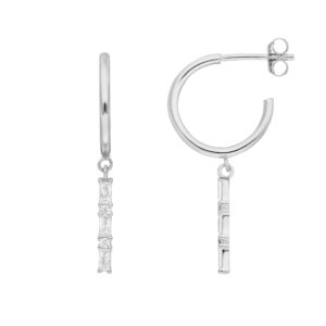 Creolstecker 925 Ag rhodiniert
