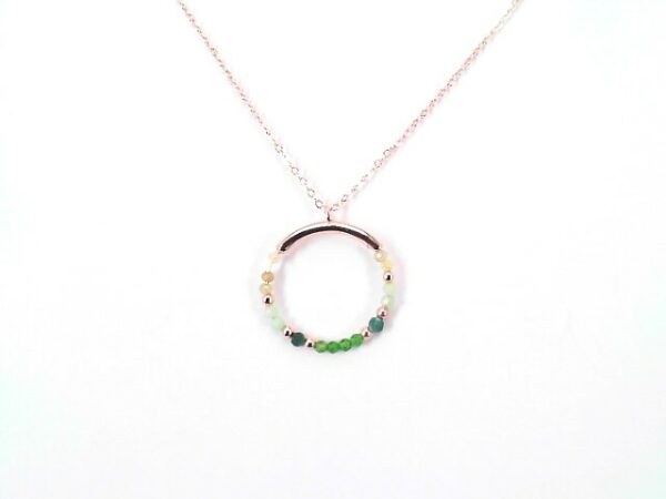 Collier mit Behang 925 Ag rhodiniert – Bild 2