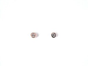 Ohrstecker Einsteiner 925 Ag Rosé vergoldet
