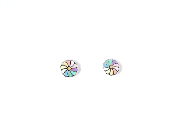 Kinderstecker Blume 925 Ag rhodiniert