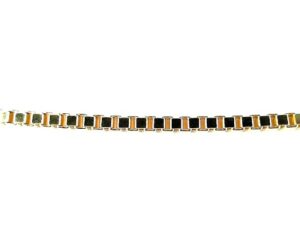 Armband 925 AG gelb vergoldet