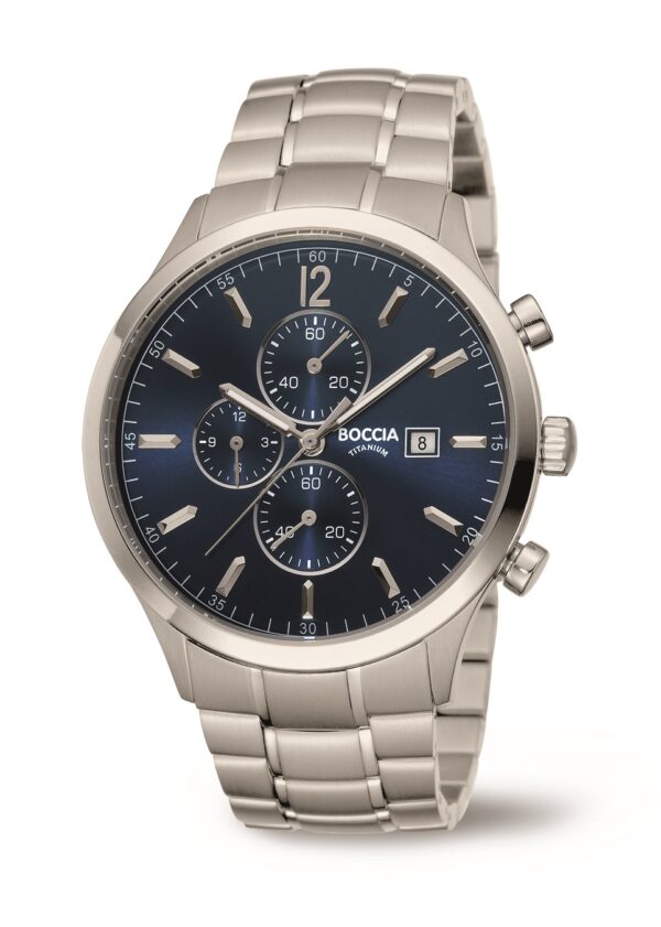 Herrenuhr analog Chronograph Titan