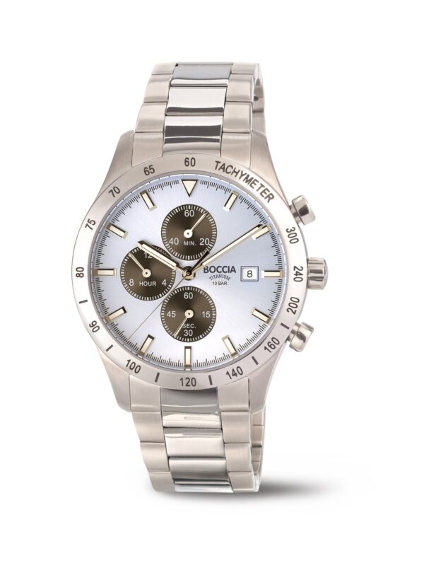 Herrenuhr analog Chronograph Titan