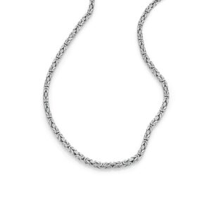 Collier ohne Stein 925 Ag rhodiniert