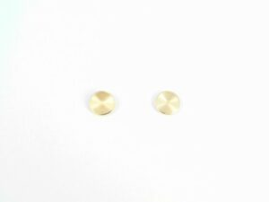 Ohrstecker ohne Stein 925 AG gelb vergoldet