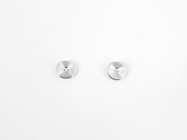 Ohrstecker Einsteiner 925 Ag rhodiniert