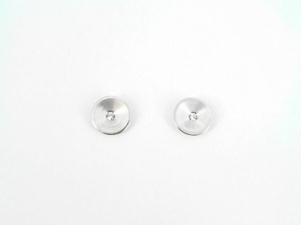 Ohrstecker Einsteiner 925 Ag rhodiniert