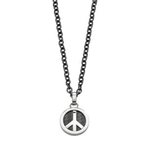 Kinderkette Peace Edelstahl