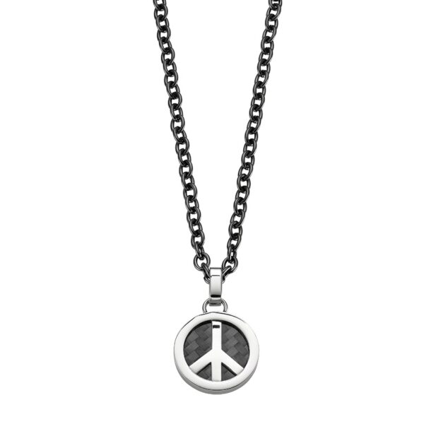 Kinderkette Peace Edelstahl