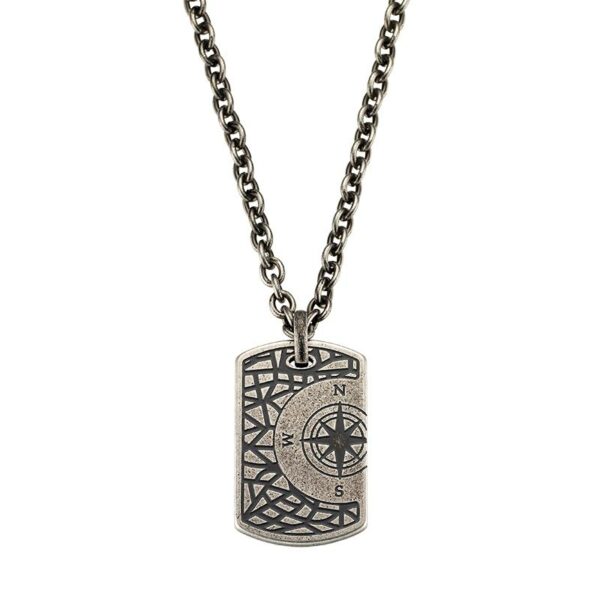 Herrencollier Edelstahl