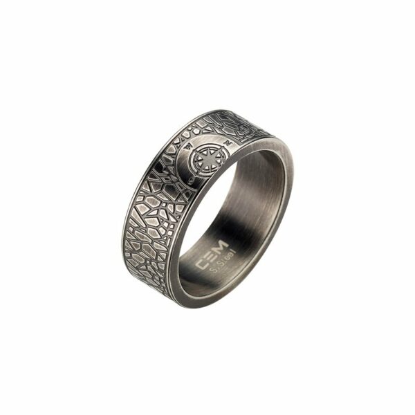 Herrenring Edelstahl