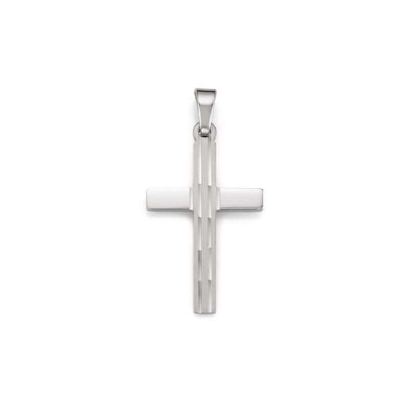 Anhänger-Kreuz Kreuz 925 Ag rhodiniert