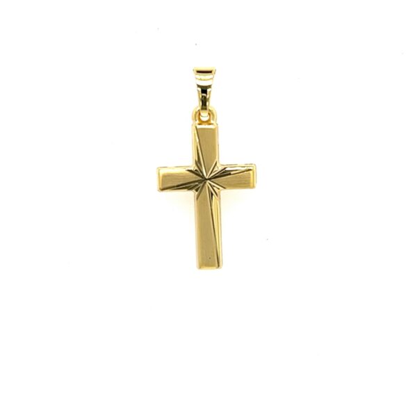 Anhänger-Kreuz Kreuz 585 GG