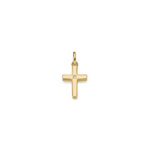Anhänger-Kreuz Kreuz 585 GG
