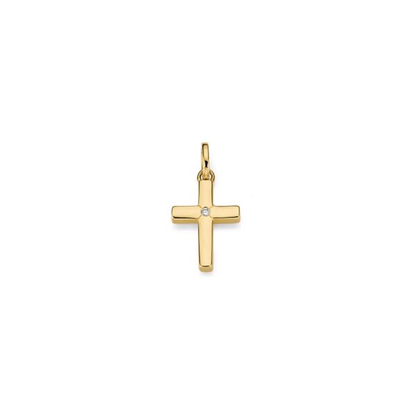 Anhänger-Kreuz Kreuz 585 GG