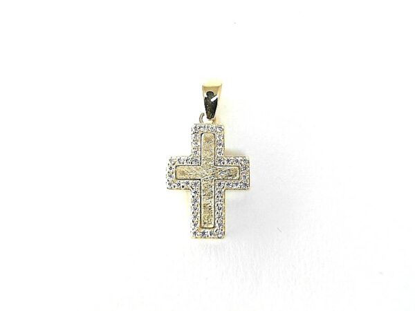 Anhänger-Kreuz Kreuz 585 GG