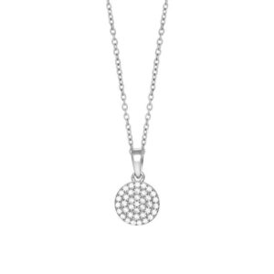 Collier Mehrsteiner 925 Ag rhodiniert