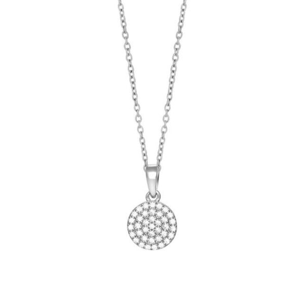 Collier Mehrsteiner 925 Ag rhodiniert