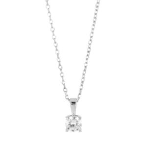 Collier Einsteiner 925 Ag rhodiniert