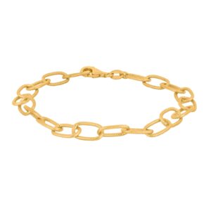 Armband 925 AG gelb vergoldet