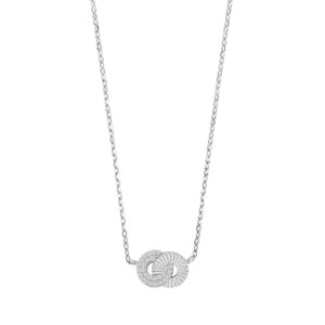 Collier Mehrsteiner 925 Ag rhodiniert