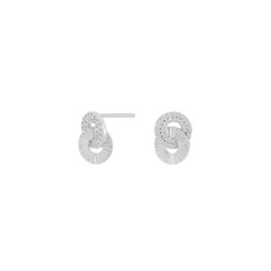 Ohrstecker Mehrsteiner 925 Ag rhodiniert