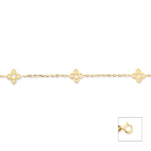 Armband Blume 585 GG
