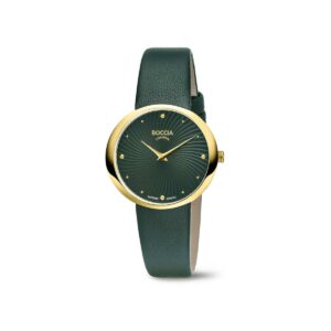 Damenuhr analog Titan gelb