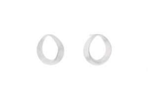 Ohrstecker ohne Stein 925 Ag