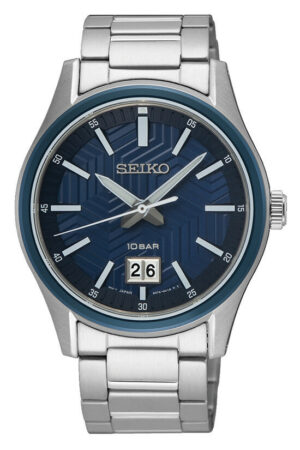 Herrenuhr analog Edelstahl