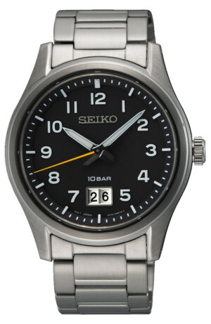 Herrenuhr analog Edelstahl