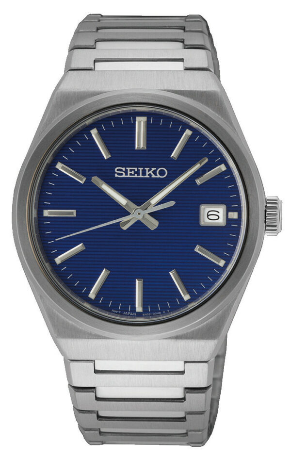 Herrenuhr analog Edelstahl