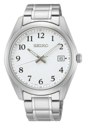 Herrenuhr analog Edelstahl