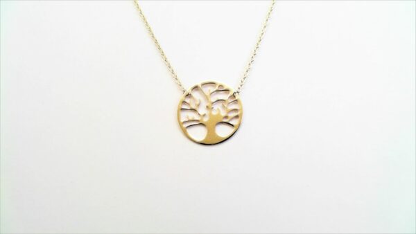 Collier mit Behang Lebensbaum 333 GG